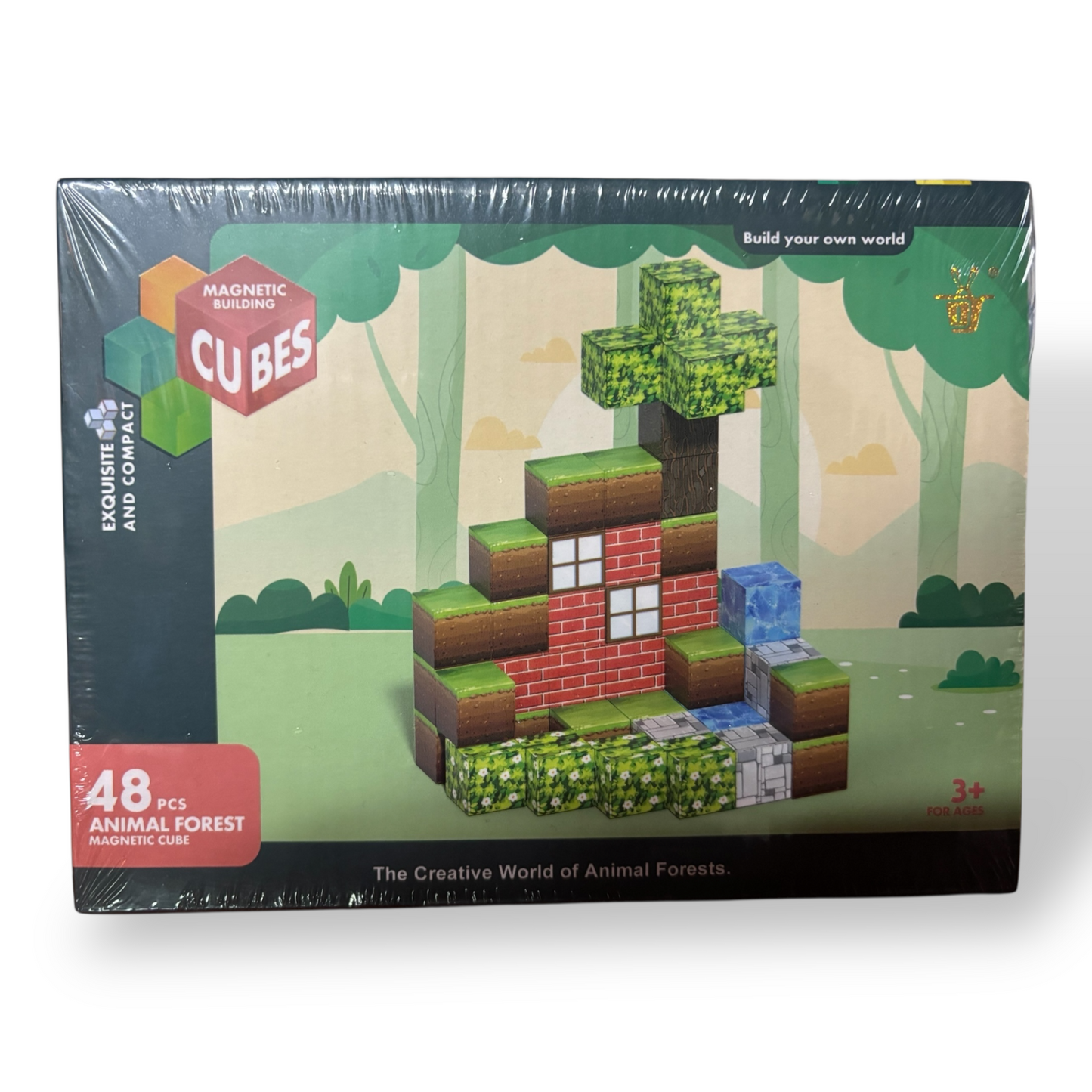 Bloques Magnéticos, Build Mine Magnet World Set