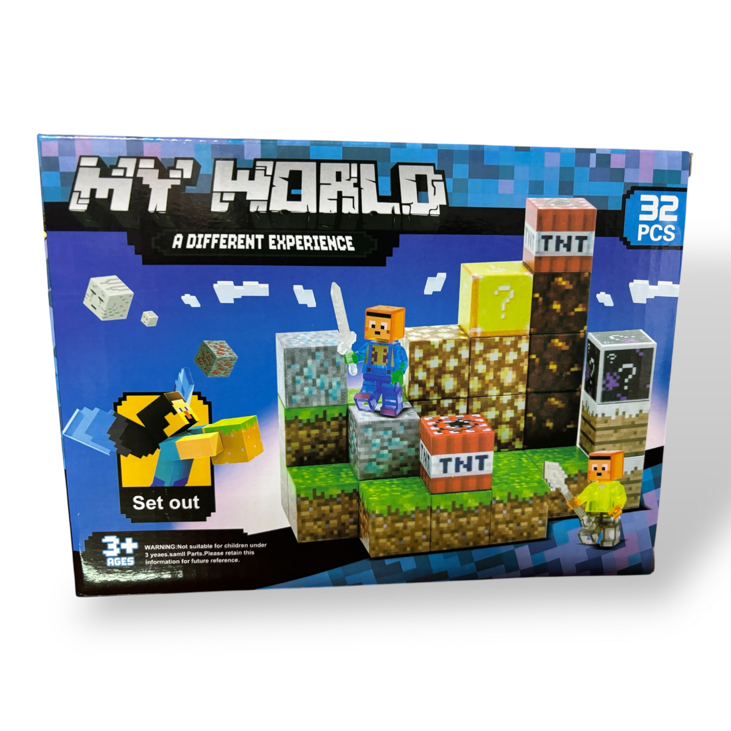 Bloques Magnéticos, Build Mine Magnet World Set