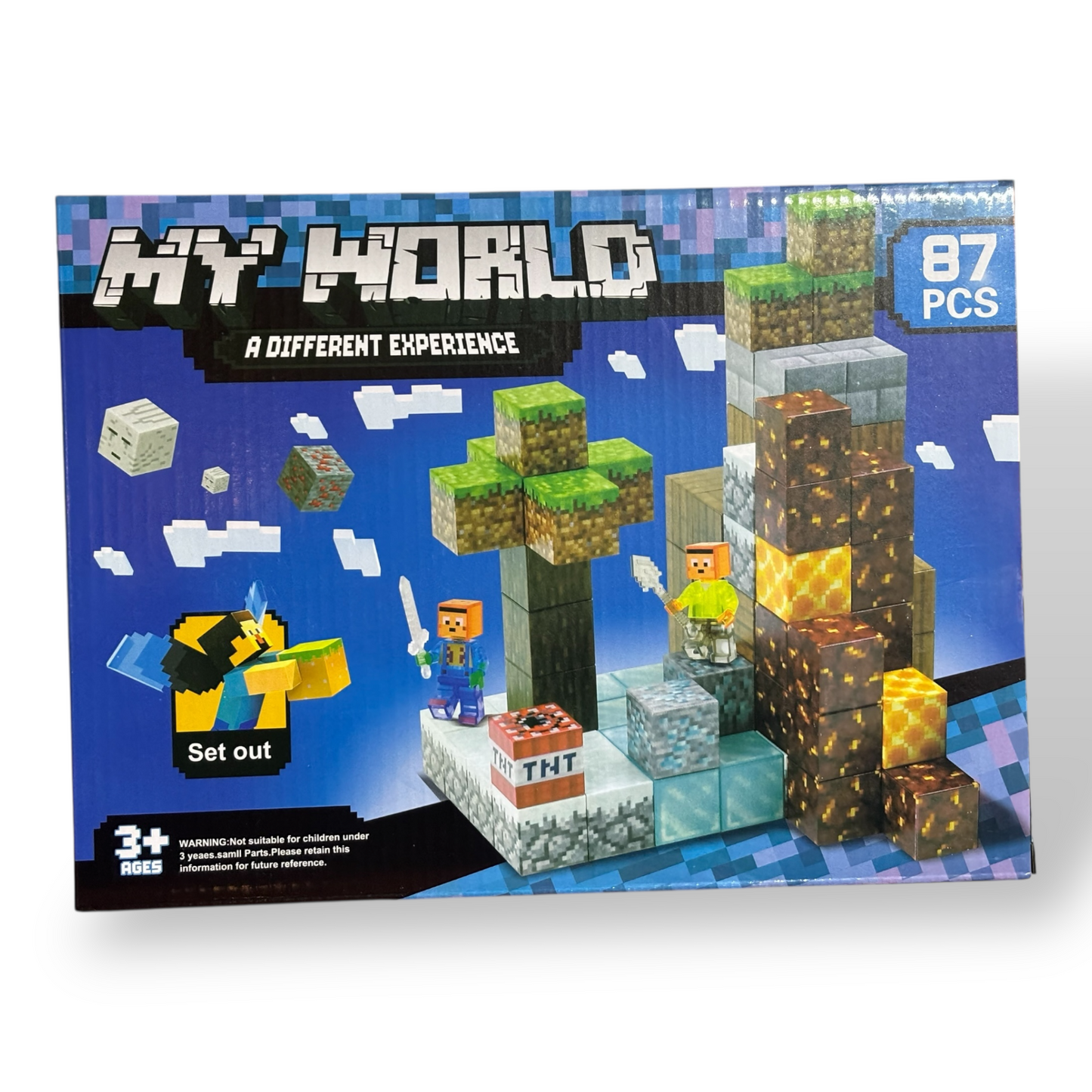 Bloques Magnéticos, Build Mine Magnet World Set