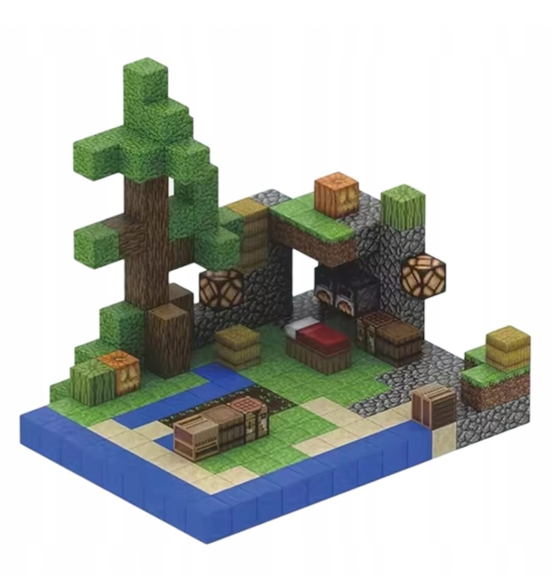 Bloques Magnéticos, Build Mine Magnet World Set