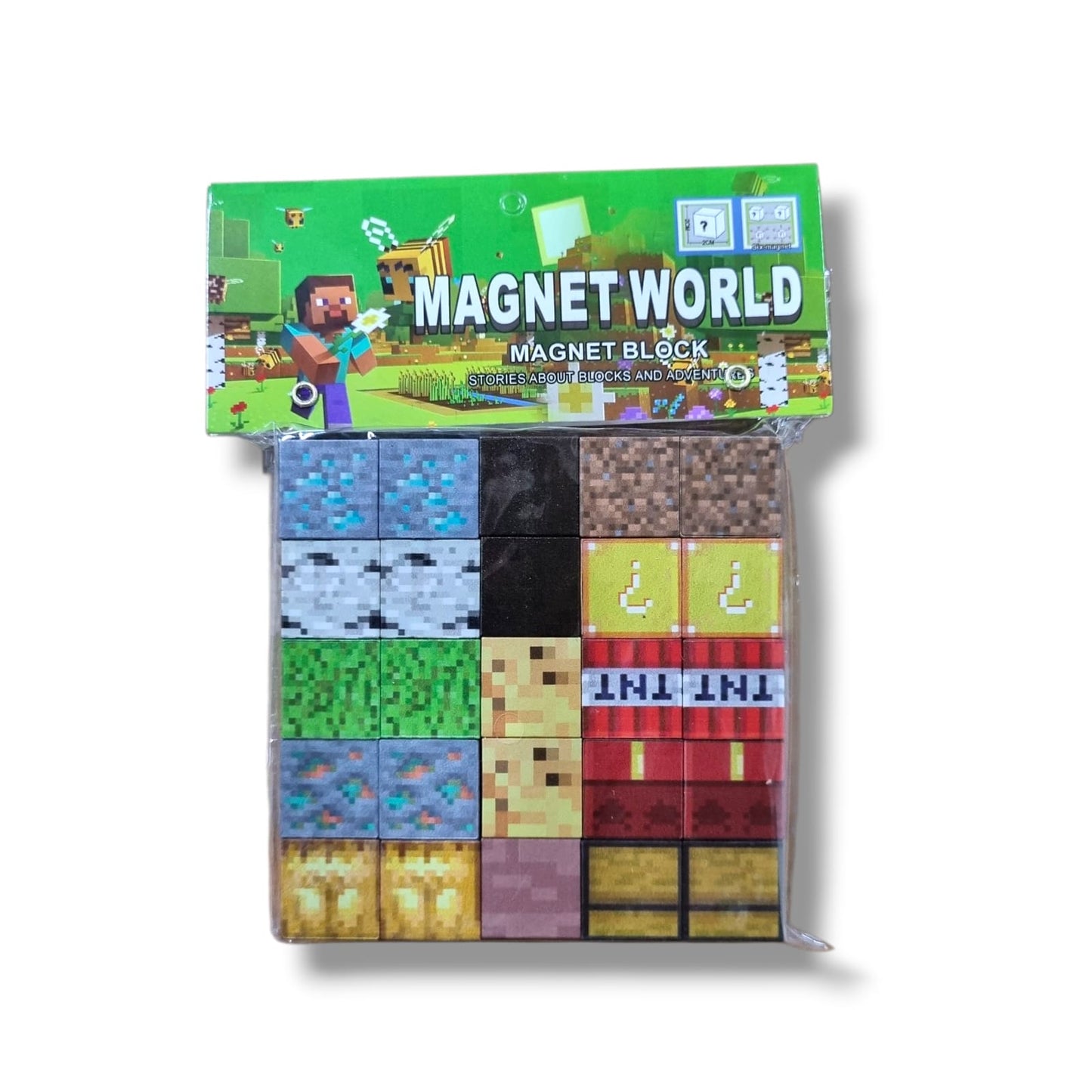 Bloques Magnéticos, Build Mine Magnet World Set