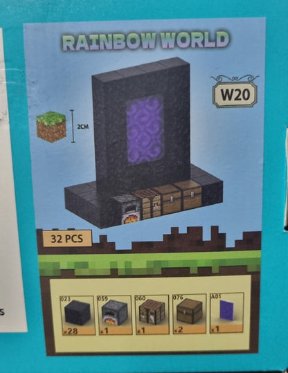Bloques Magnéticos, Build Mine Magnet World Set