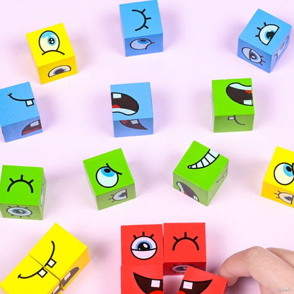 Juego caritas Caja Metálica