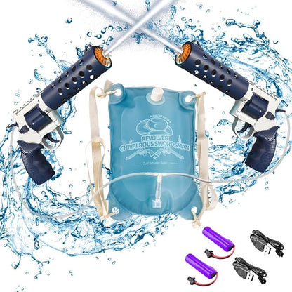 Pistola de agua con batería recargable