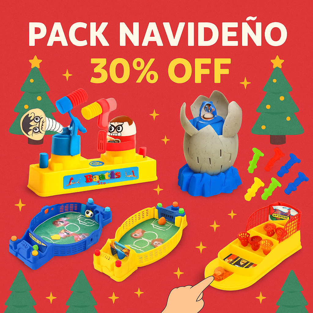 Pack navideño Juegos portables