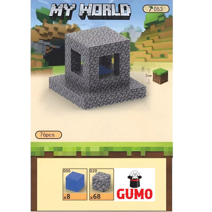 Bloques Magnéticos, Build Mine Magnet World Set