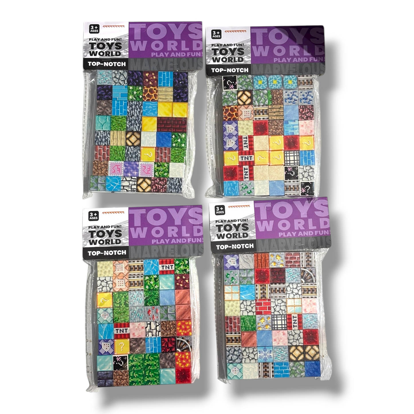 Bloques Magnéticos, Build Mine Magnet World Set