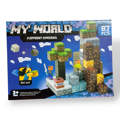Bloques Magnéticos, Build Mine Magnet World Set